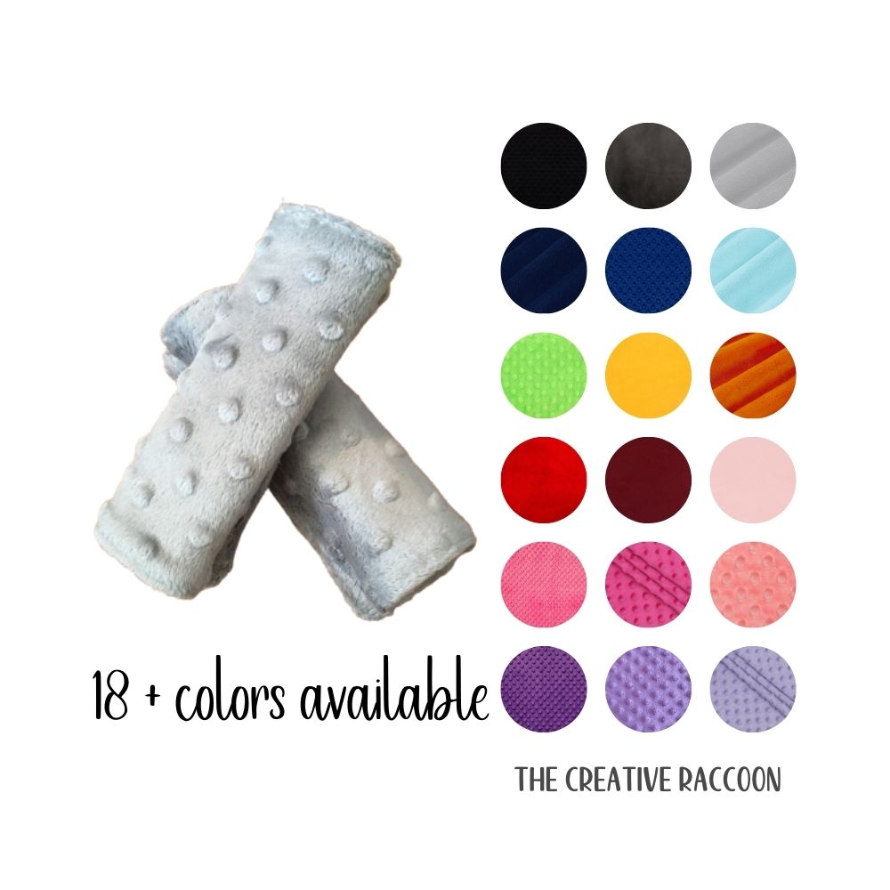 Car Seat Strap Covers Car Seat Shoulder Pads - The Creative Raccoon