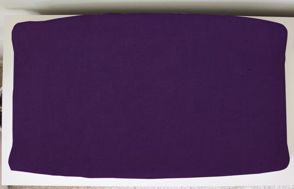 Changing Pad Cover - Dark Purple - The Creative Raccoon