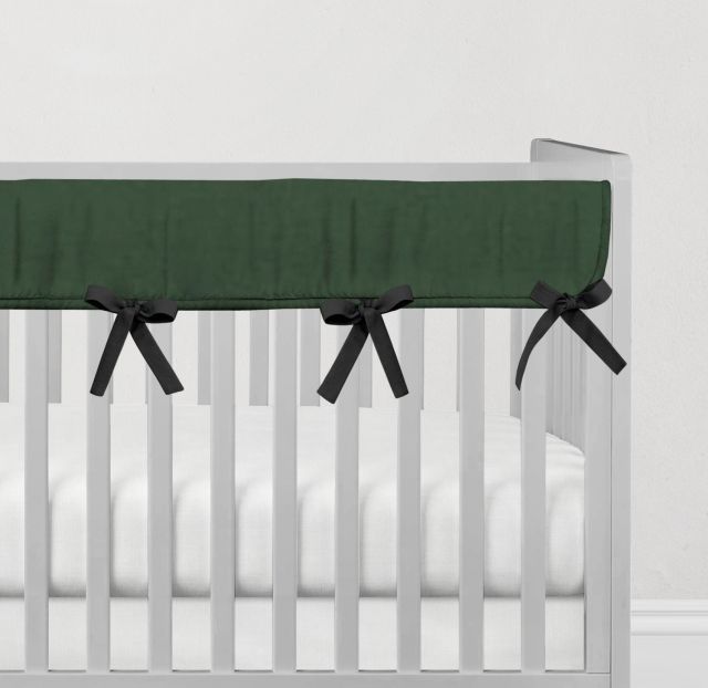 Crib Bedding Set Hunter Green Theme - The Creative Raccoon