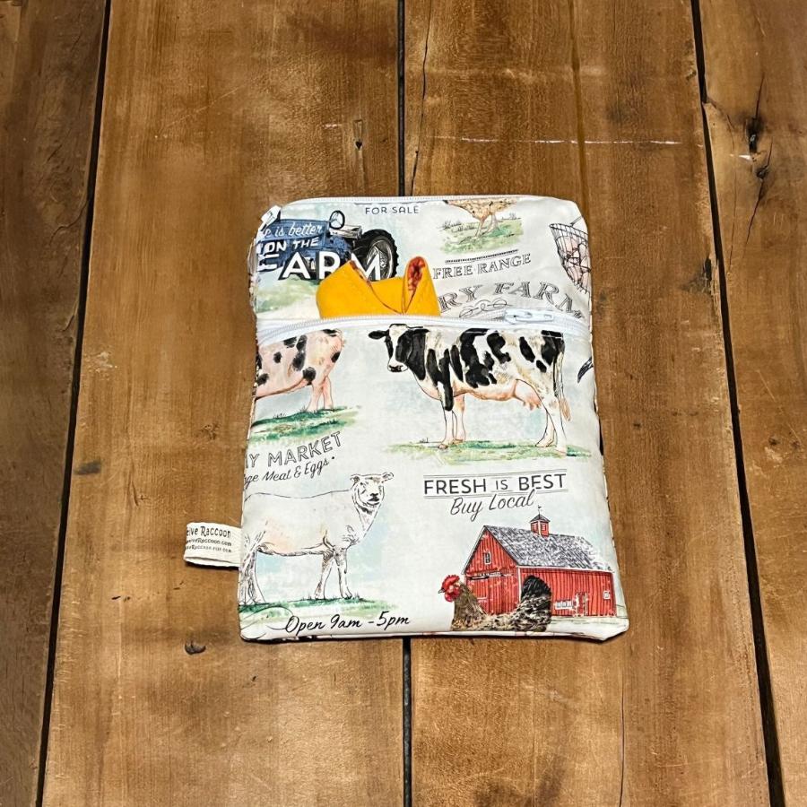 Farm Wet Dry Bag, Period Pouch - The Creative Raccoon