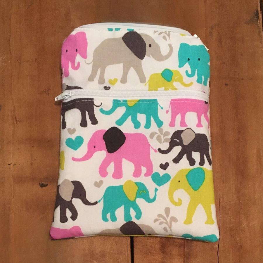 Wet Dry Bag, Period Pouch, Elephant Bag - The Creative Raccoon