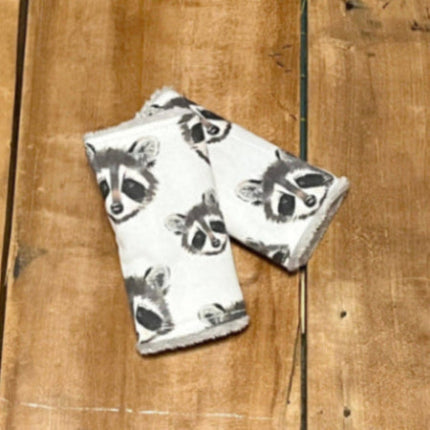 Woodland Theme Car Seat Strap Covers 1st Birthday Gift - The Creative Raccoon