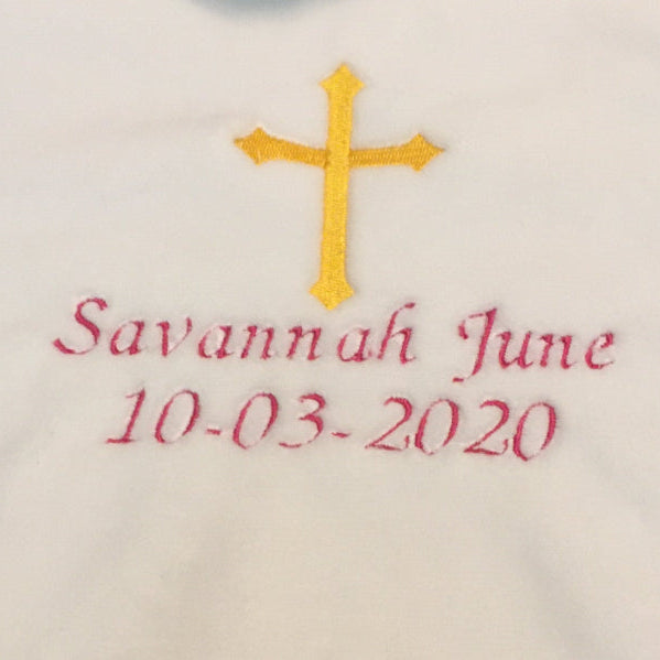 baptism block example