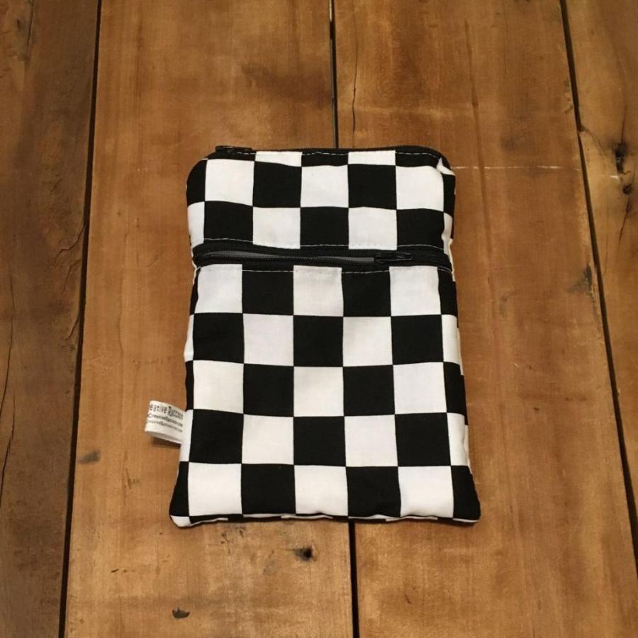 Checkered Bag, Wet Dry Bag, Period Bag - The Creative Raccoon