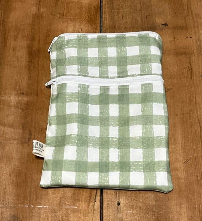 Wet Dry Bag, Period Pouch, Checkered Bag - The Creative Raccoon
