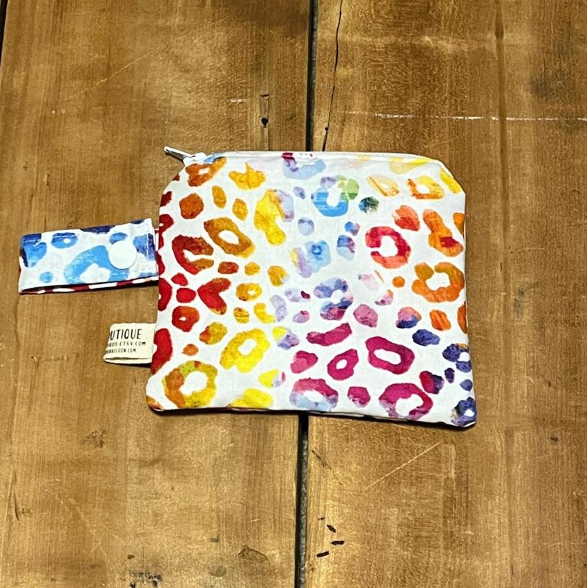 Wet Dry Bag, Period Pouch, Leopard Bag - The Creative Raccoon