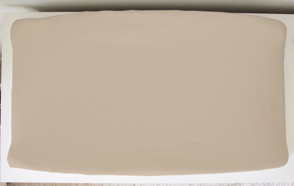 Changing Pad Cover - Solid Beige - The Creative Raccoon