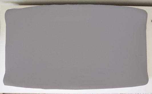 Changing Pad Cover - Solid Grey - The Creative Raccoon