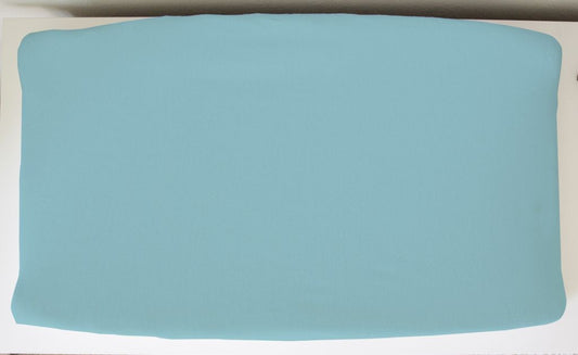 Changing Pad Cover: Aqua Blue - The Creative Raccoon