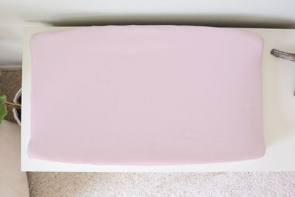 Changing Pad Cover: Baby Pink - The Creative Raccoon