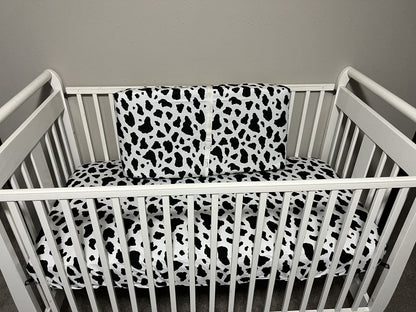 Changing Pad Cover: Cow Print - The Creative Raccoon