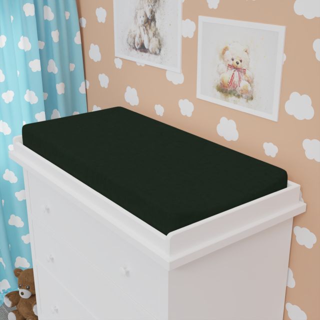 Changing Pad Cover: Hunter Green - The Creative Raccoon