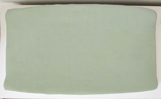 Changing Pad Cover: Light Sage Green - The Creative Raccoon 