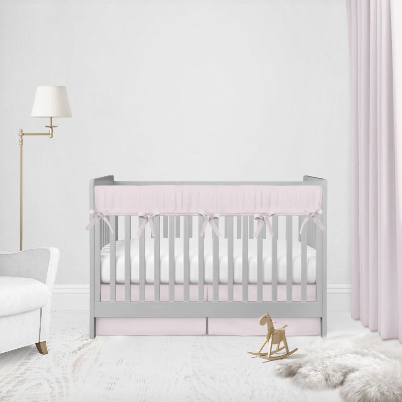 Crib Bedding Set, Pink Nursery - The Creative Raccoon