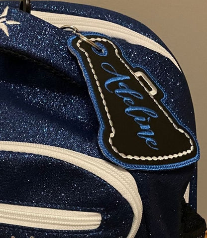 Custom Cheer Bag Tag, Team Gift Ideas - The Creative Raccoon