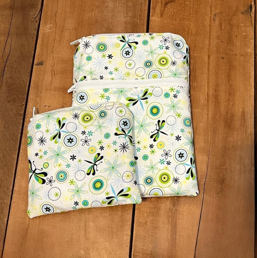 Dragonfly Wet Dry Bag, Period Bag - The Creative Raccoon