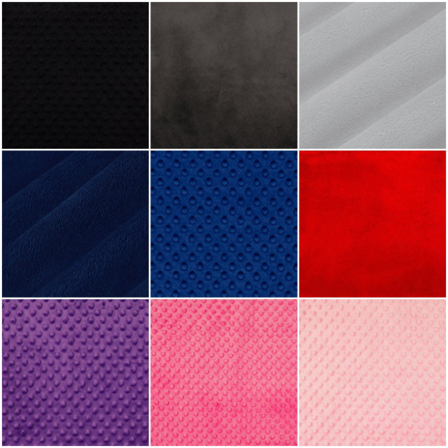 minky fabrics available for the farm theme car seat canopy - cow print. Other colors available upon request. 