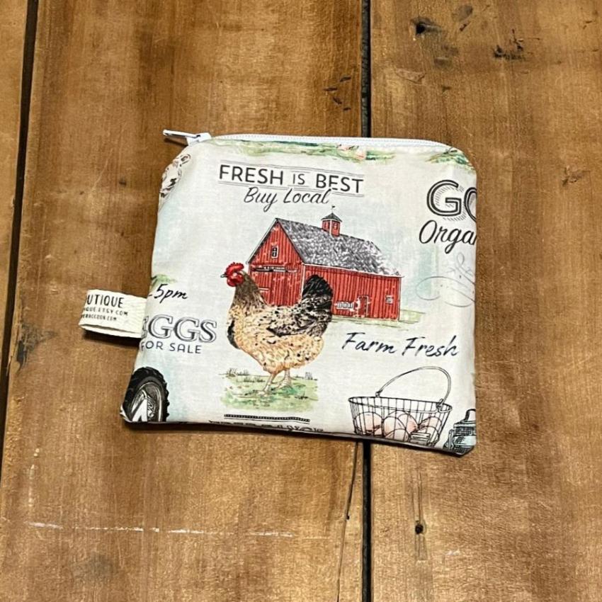 Farm Wet Dry Bag, Period Pouch - The Creative Raccoon