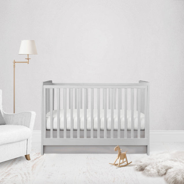 Gray Bedding Baby Crib Sets Crib Comforter Grey Nursery - The Creative Raccoon