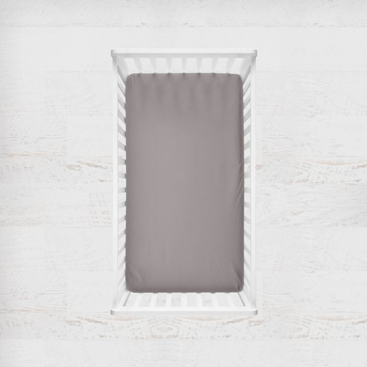Grey Nursery Sets Changing Pad Cover Crib Sheet Baby Crib Set - The Creative Raccoon