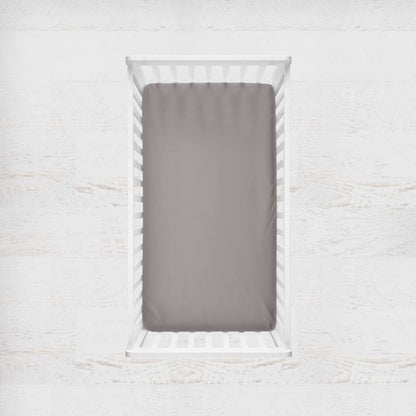 Grey Nursery Sets Changing Pad Cover Crib Sheet Baby Crib Set - The Creative Raccoon