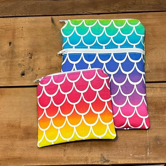 Mermaid Wet Dry Bag, Period Pouch - The Creative Raccoon