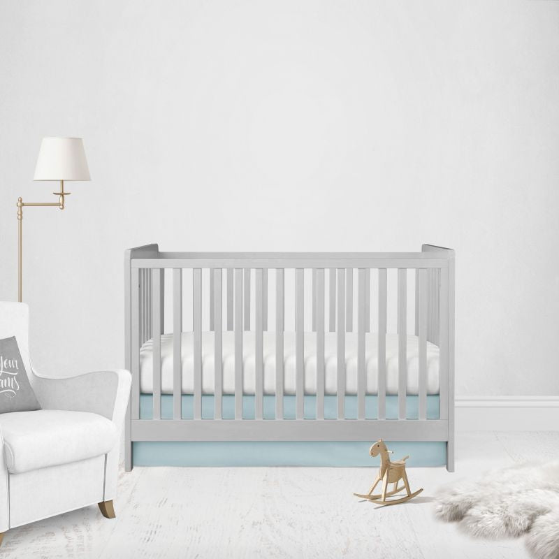 Mini Crib Bedding Sets, Blue Nursery - The Creative Raccoon
