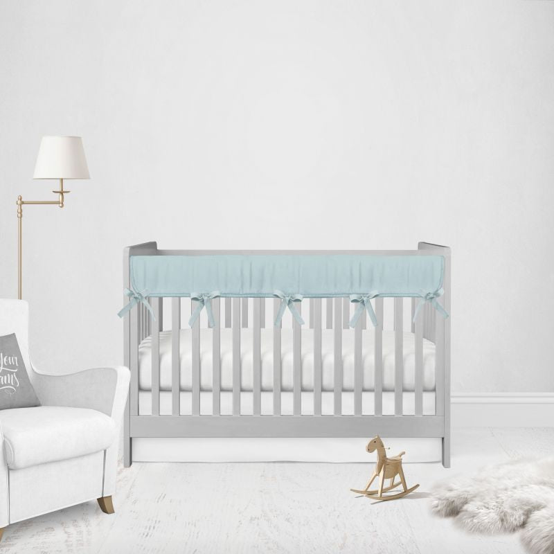 Mini Crib Bedding Sets, Blue Nursery - The Creative Raccoon