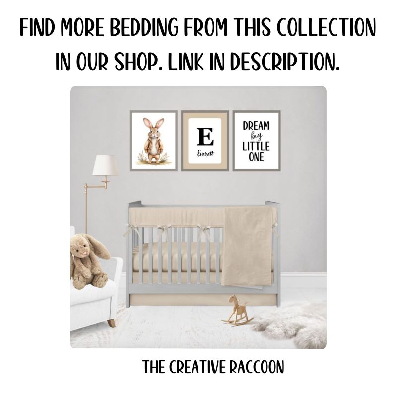 Neutral Crib Sheet Changing Pad Cover Safari Nursery Theme - THE CREATIVE RACCOON 