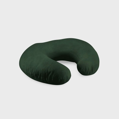 Nursing Pillow Cover & Nursing Cover: Hunter Green - The Creative Raccoon