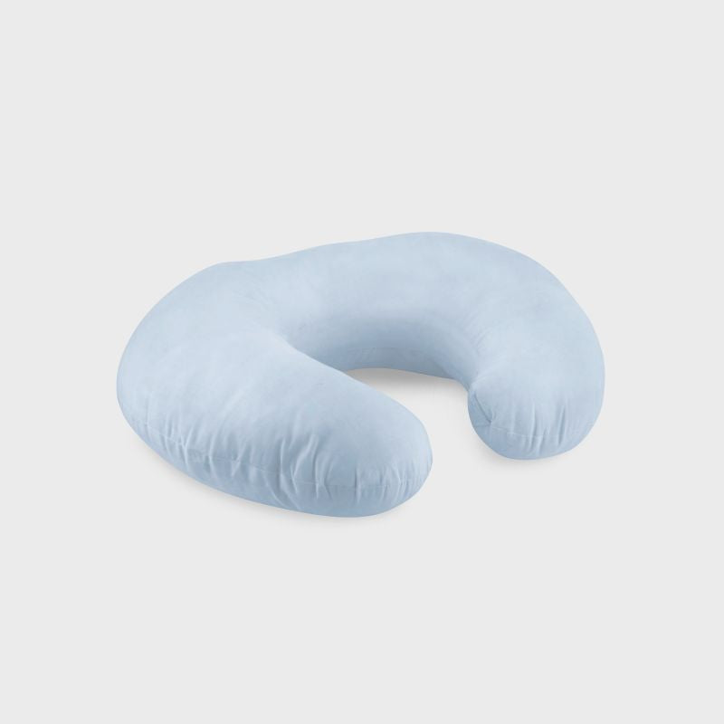 Light blue nursing pillow with matching backside, zipper closure
Nursing Pillow Cover & Nursing Cover: Light Blue - The Creative Raccoon