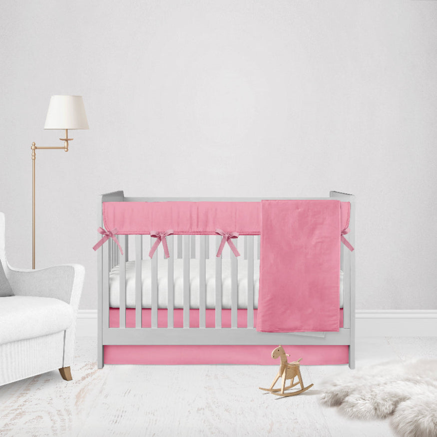 Pink Nursery Crib Bedding Sets Baby Crib Sets - The Creative Raccoon