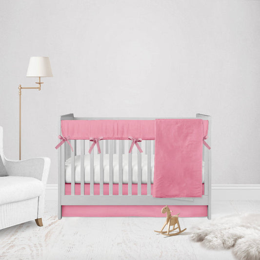 Pink Nursery Crib Bedding Sets Baby Crib Sets - The Creative Raccoon