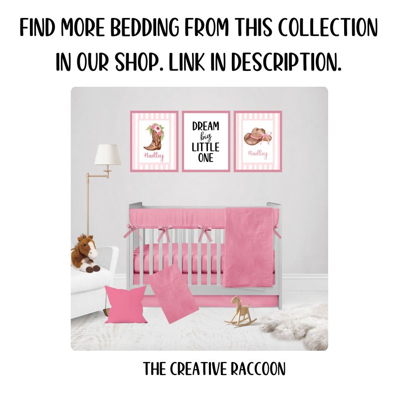 Pink Nursery Sets Changing Pad Cover Pink Crib Sheets - The Creative Raccoon