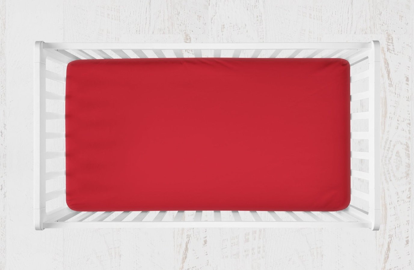Red Themed Changing Pad Cover Crib Sheet Red Nursery Decor - The Creative Raccoon