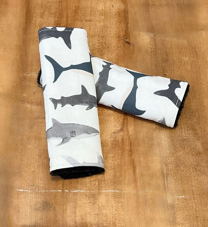 Shark Car Seat Strap Covers- The Creative Raccoon