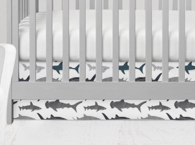 Shark Personalized Crib Bedding Set - The Creative Raccoon