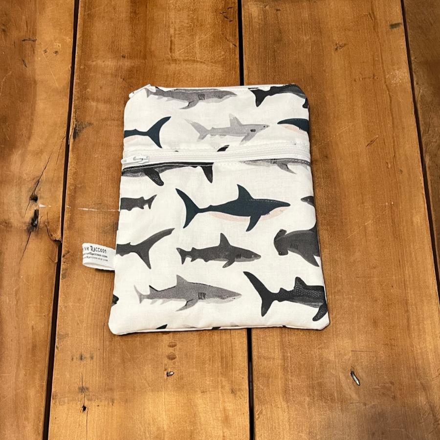 Shark Wet Dry Bag, Period Pouch - The Creative Raccoon