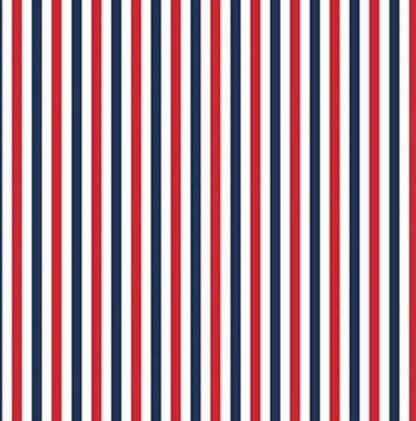 Striped Fabric, Patriotic Fabric, Riley Blake Designs - The Creative Raccoon