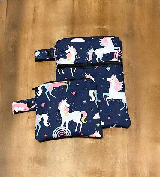 Unicorn Wet Dry Bag, Period Products - The Creative Raccoon