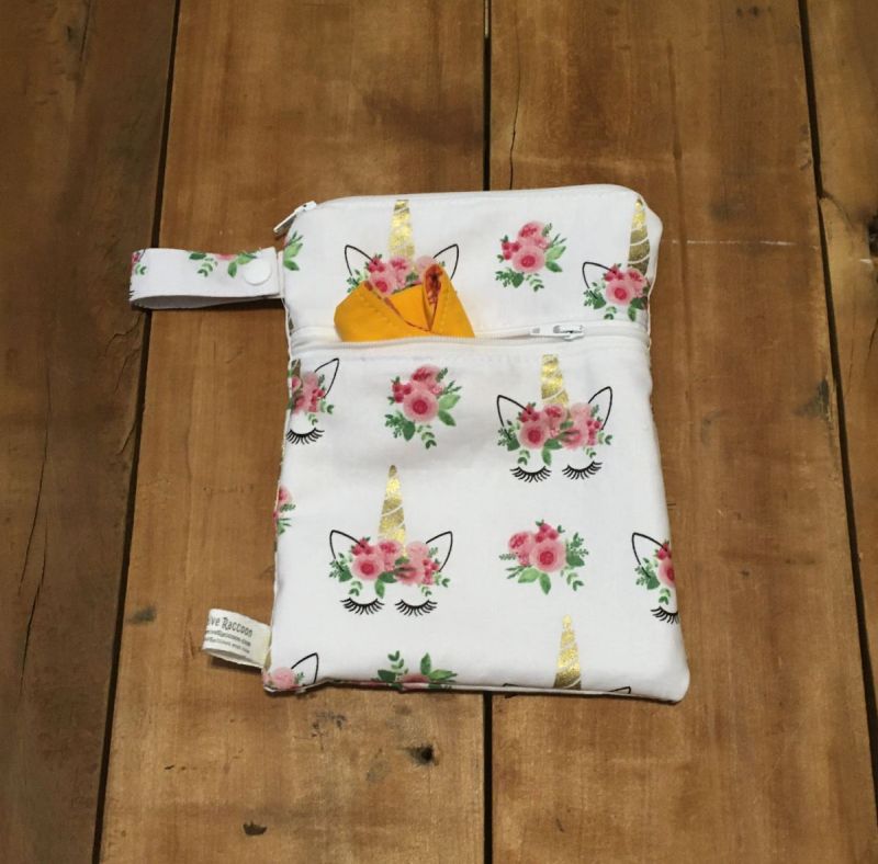 Unicorn Wet Dry Bag, Period Products - The Creative Raccoon