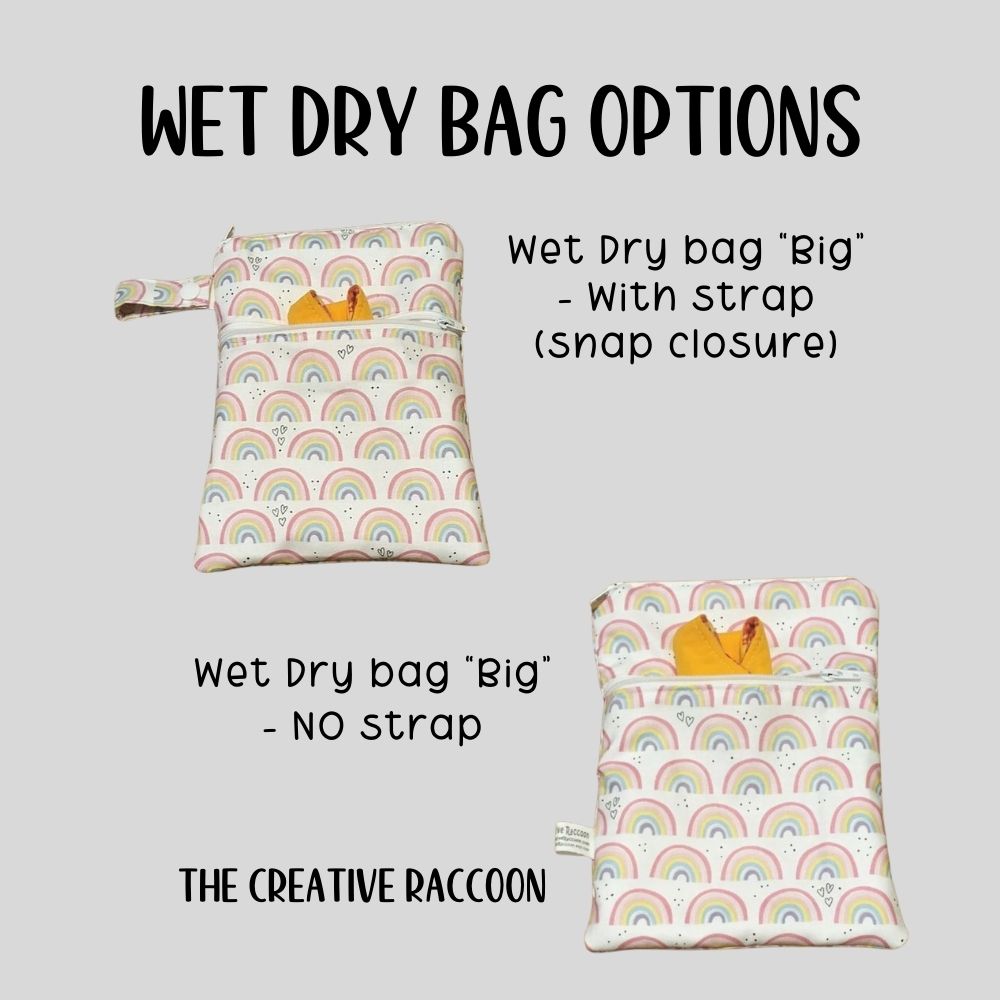 Wet Dry Bag Period Bag Unicorn Gift Waterproof Pool Bag - The Creative Raccoon