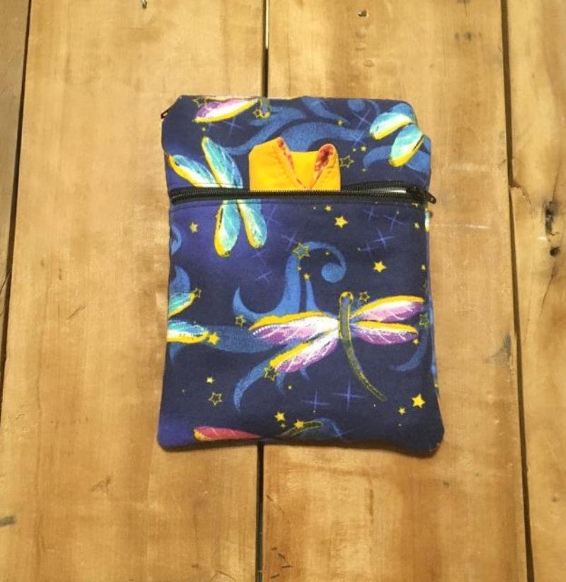 Wet Dry Bag, Period Bag, Dragonfly Bag - The Creative Raccoon