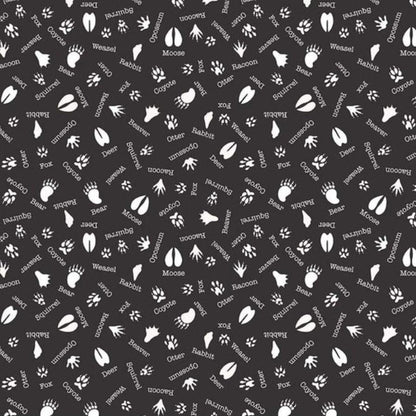Woodland Creatures Fabric, Quilting Cotton, Animal Fabric - The Creative Raccoon