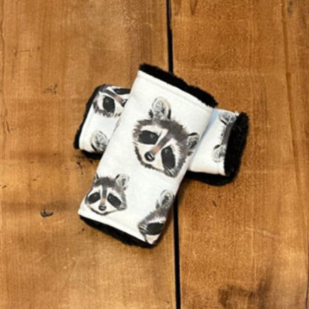 Woodland Theme Car Seat Strap Covers 1st Birthday Gift - The Creative Raccoon