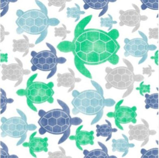 Baby Sea Turtle Blanket Throw, Sea Turtle Nursery - The Creative Raccoon