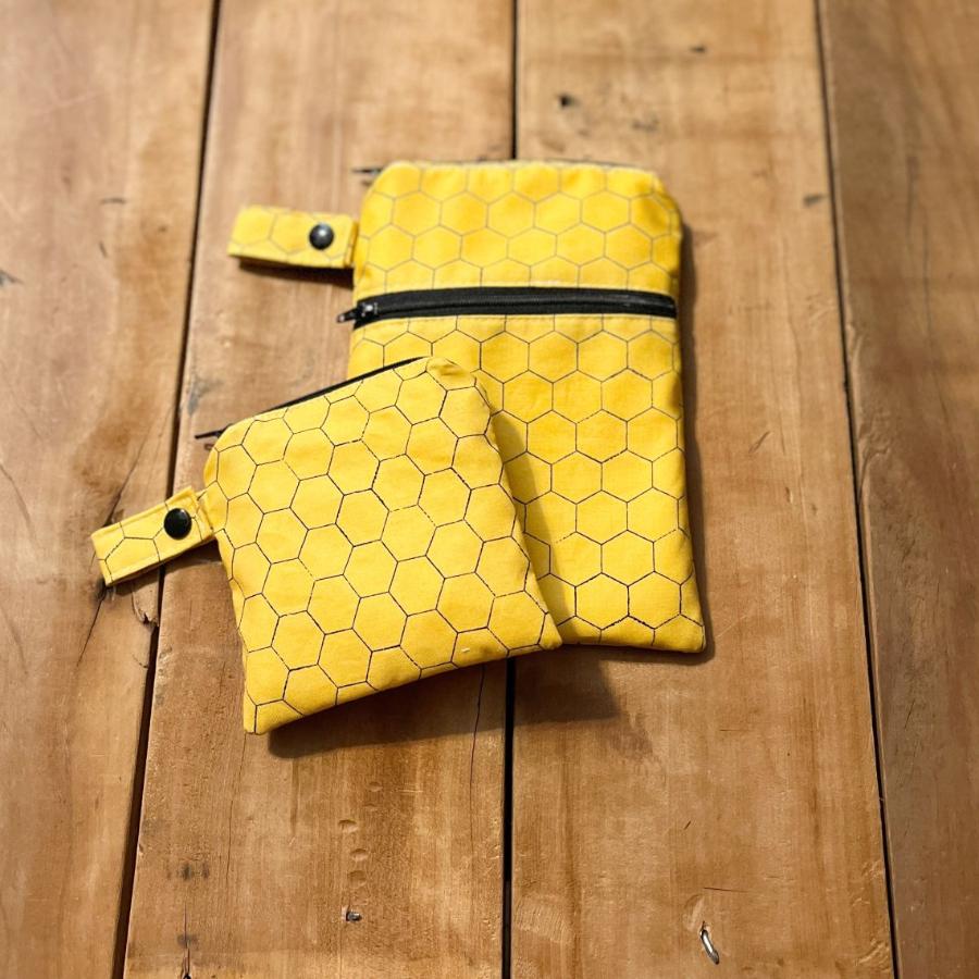 Wet Dry Bag Period Pouch Bee Bag - The Creative Raccoon