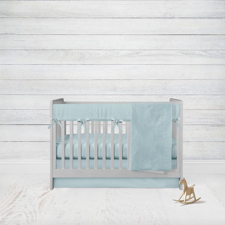 Crib Bedding, Personalized Baby Blanket, Crib Rail Guard, 4 - Piece Set - The Creative Raccoon