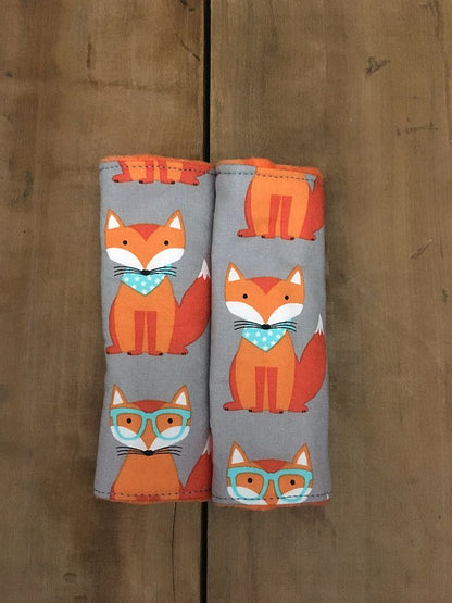 Fox Car Seat Strap Covers, Fox Gifts for Kids - The Creative Raccoon