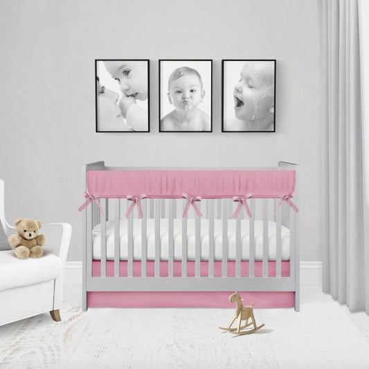 Hot Pink Crib Bedding Set, 2 - Piece - The Creative Raccoon